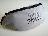 RINA PAVAR Logo Waist Bag (light grey) photo 