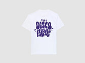 The Disco Express 'Drip Funk' Tee - Limited Edition, Purple on White photo 