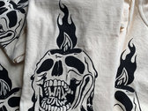 Wax Jaw Melting Skull T-Shirt photo 