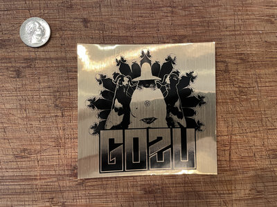 Metallic Gold Holy Mountain Sticker *Free Domestic Shipping* main photo