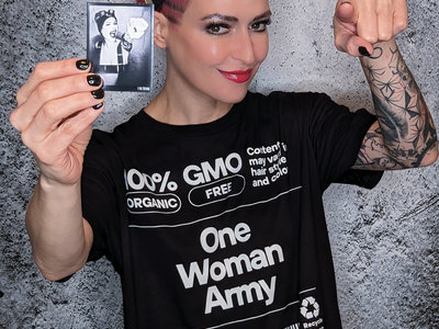 'One Woman Army' Unisex 2-sided Design T-Shirt main photo