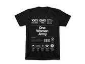 'One Woman Army' Unisex 2-sided Design T-Shirt photo 