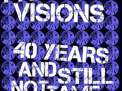 PARANOID VISIONS - T-SHIRT: 40 YEARS AND STILL NOT TAME main photo