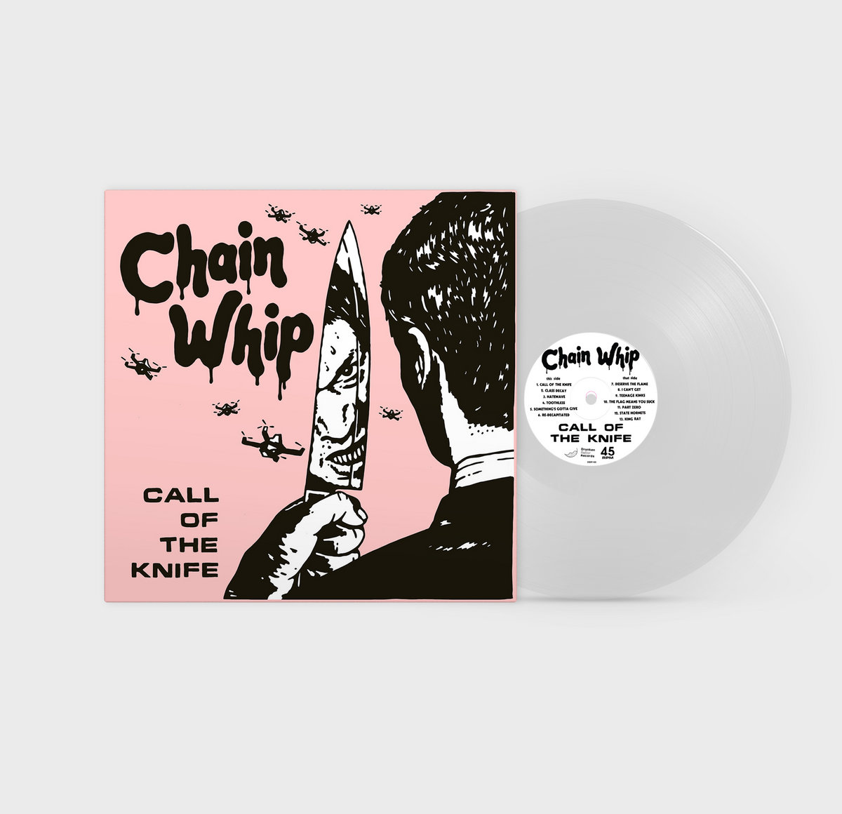 Call of the Knife LP Chain Whip Drunken Sailor Records