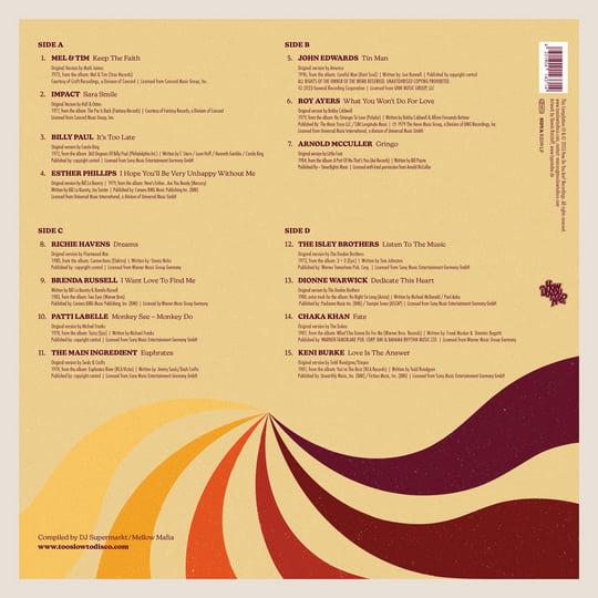 Various Artists / Yacht Soul: The Cover Versions 2 Various Artists / Yacht Soul: The Cover Versions 2