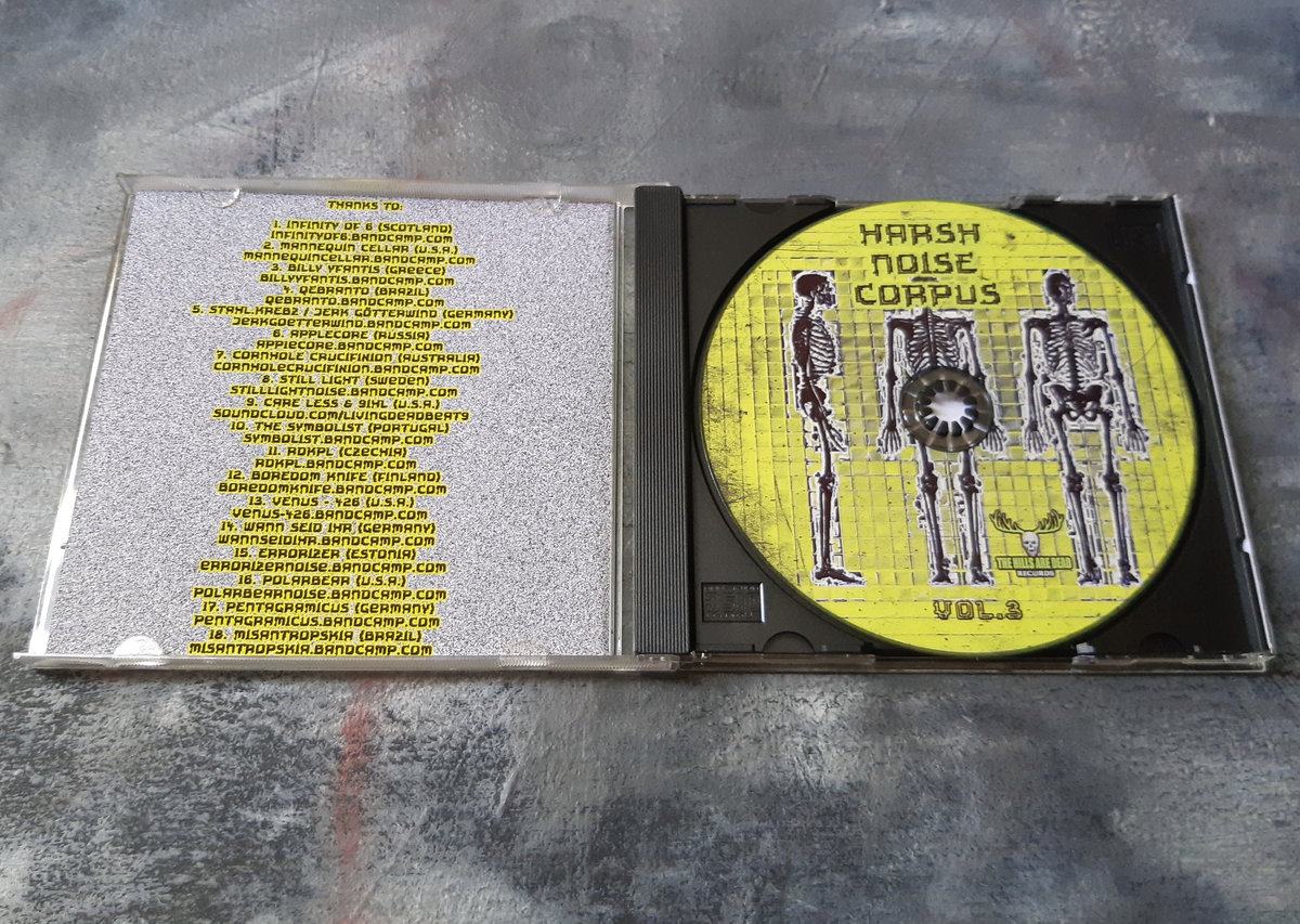 HARSH NOISE CORPUS Vol.3 V/A Harsh Noise THE HILLS ARE DEAD Records