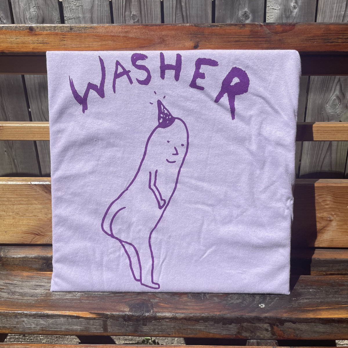 Butt Man T-Shirt (Orchid/Plum)