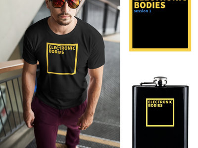 'Electronic Bodies' T-shirt + Flask main photo
