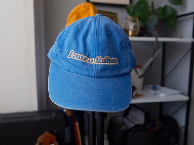 I Am A Failure dad hat (blue and white) main photo