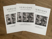Signed 'Versions' A3 Art Print photo 