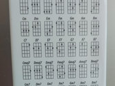 Brooklyn Bridge & Uke Chord Chart Fridge Magnet Set + song download photo 
