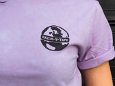 Vintage Dip Dyed Disco Psychic Tee: Plum Blossom photo 