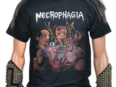 NECROPHAGIA - Holocausto De La Morte (T-Shirt w/ Download