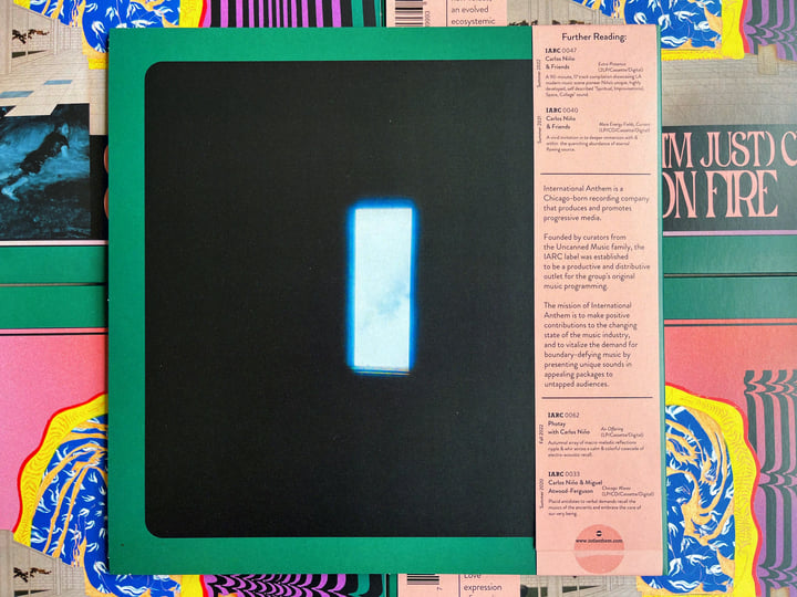 米2LP Carlos Nino &amp; Friends (Im just) Chillin, on Fire  IARC0067 International Anthem /00520 I'm just) Chillin', on Fire | Carlos Niño & Friends