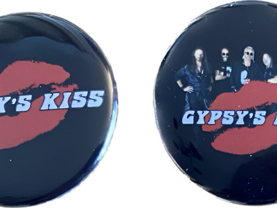 Gypsy's Kiss -Pair of  Badges/Buttons main photo