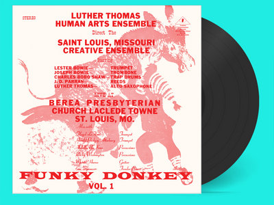 Luther Thomas Human Arts Ensemble - Funky Donkey Vol.1 - Deluxe LP Edition (Black vinyl) main photo