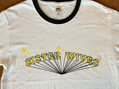 Sister Wives Ringer Tee - White main photo