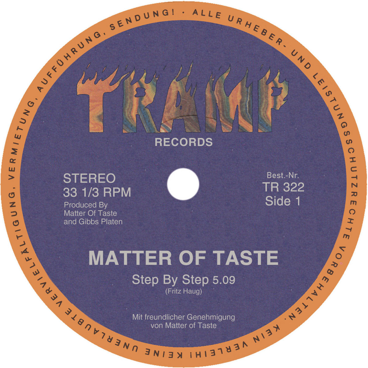 Matter of Taste / Step By Step Matter of Taste / Step By Step