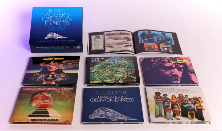 紙ジャケ BRIAN AUGER'S OBLIVION EXPRESS / LIVE OBLIVION VOL