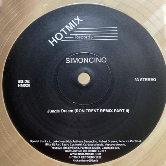 Simoncino / Jungle Dreams (Ron Trent Remixes) Simoncino / Jungle Dreams (Ron Trent Remixes)