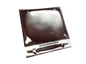 Tetrahedroseph TV 1 Blank Screen Single Vinyl Sticker photo 