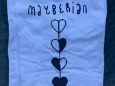 Mayberian Szívek men's T-shirt / White photo 