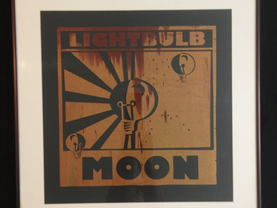 Limited Edition "Light Blub Moon" Framed Single Art Print main photo