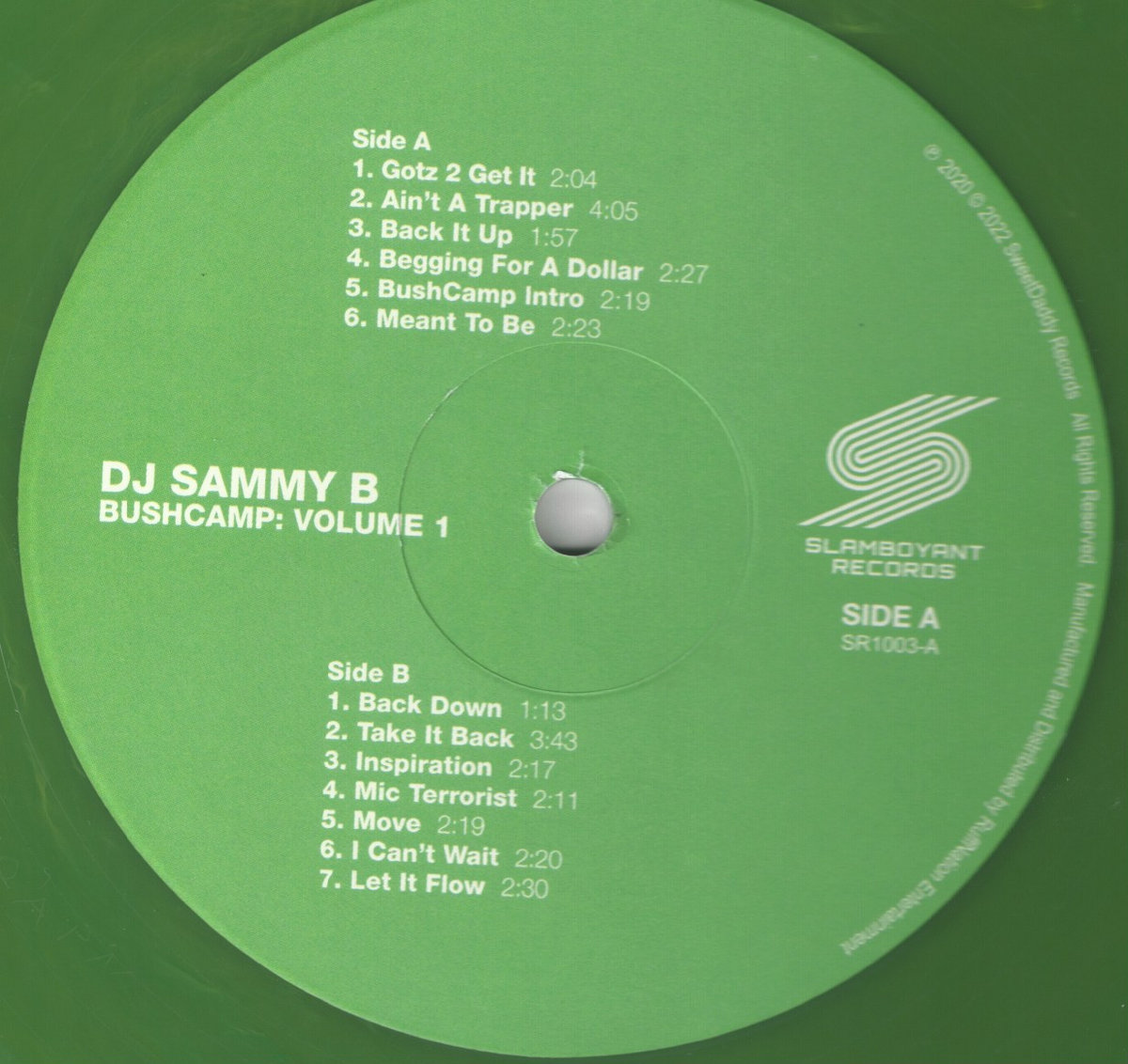 Bushcamp: Volume 1 | DJ Sammy B | Jungle Brothers