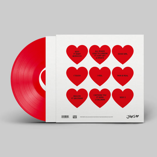 米LP Jockstrap &amp; Taylor Skye I&lt;3UQTINVU RT0430LPE Rough Trade /00260 Jockstrap - I<3UQTINVU on Vinyl LP | Rough Trade - (Black LP
