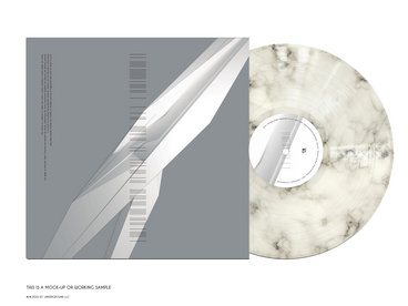 Limited Edition Silver White Marble Colored 12" Vinyl main photo