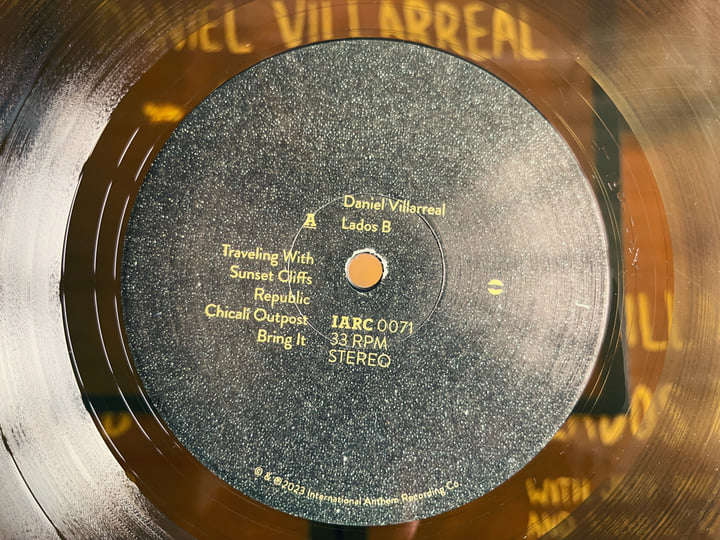 英LP Daniel Villarreal Lados B IARC0071 International Anthem 未開封 /00260 Lados B | Daniel Villarreal | International Anthem