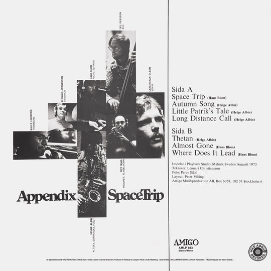 葡LP Appendix (4) Space Trip MAR092 Mad About Records 未開封 /00260 Appendix – 