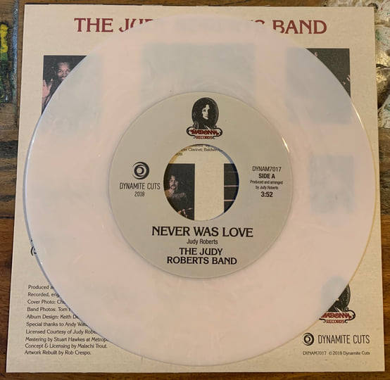 The Judy Roberts Band (Coloured vinyl x100 copies only) - Never