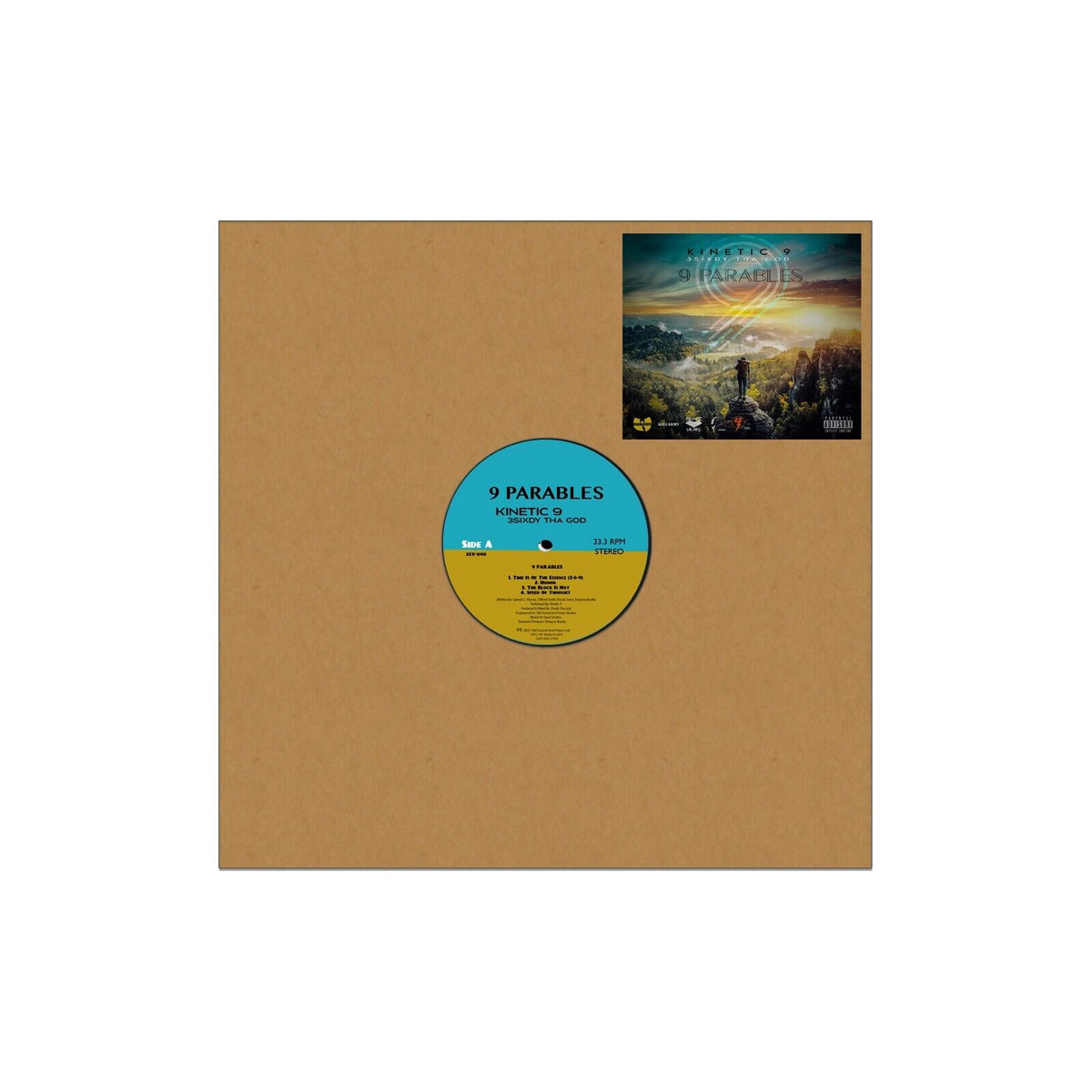9 Parables | Kinetic 9, 3Sixdy Tha God | 360SoundandVision