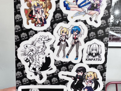 KINPATSU sticker sheet | KINPATSU 金髪