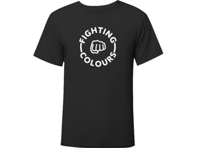 Fighting Colours - Black Logo T-shirt main photo