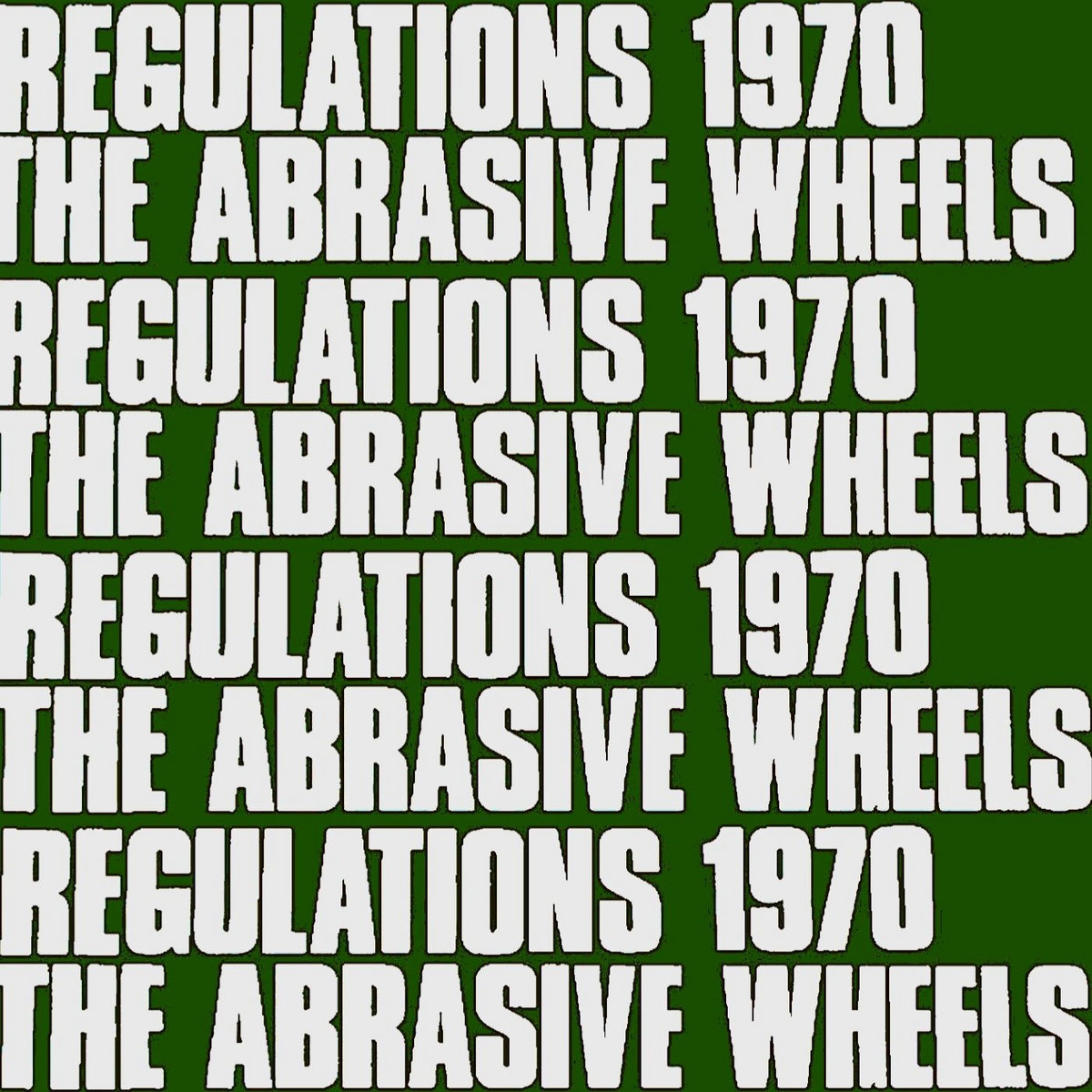 We Only Have These Excerpts The Abrasive Wheels Regulations 1970