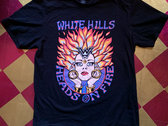 Limited - WHITE HILLS - Heads on Fire -  T-shirt photo 