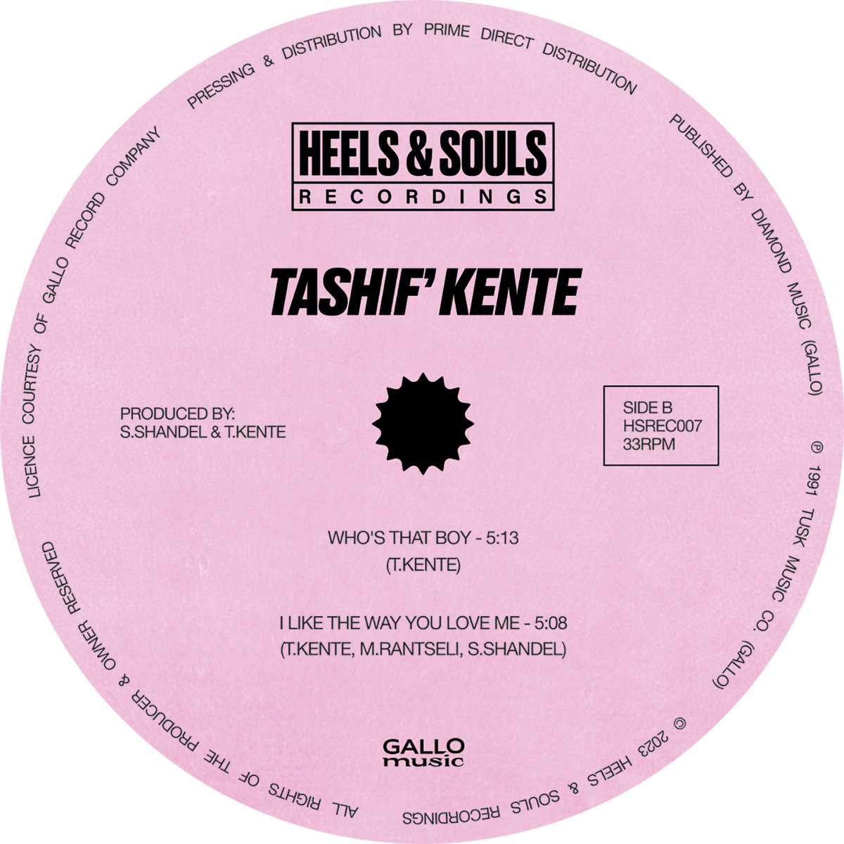 A Boy And A Dream EP [HSREC007] | Tashif' Kente | Heels & Souls