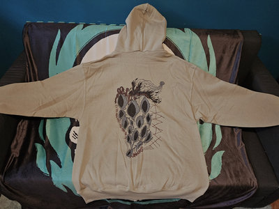 Khanate "It's Cold..." UK 1-off Desert-Tan tour hoodie 2005 Size XL Aaron Turner NEW/OLD stock main photo