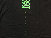 Blasphemy "No One Knows" Slime logo tee (Size S only) photo 