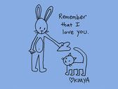 "Remember that I Love You" KIDS T-shirt (Blue) photo 