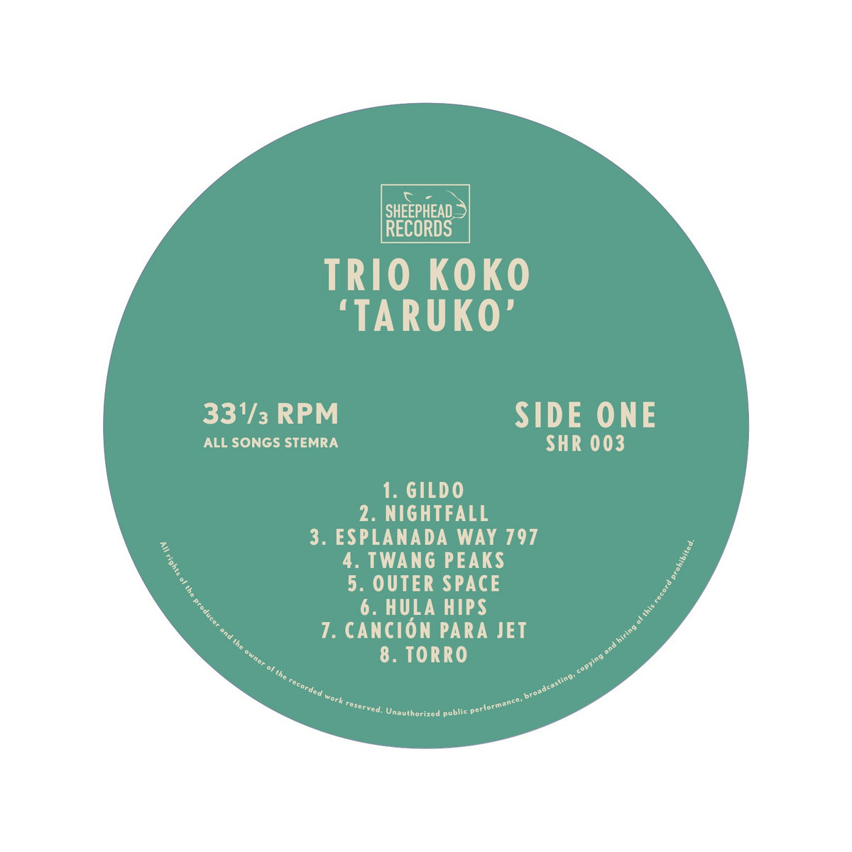 Taruko | Trio Koko