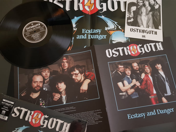 【Belgian l】 Ostrogoth / Ecstasy And Ostrogoth – Ecstasy And Danger – CD (Album, Reissue), 1994