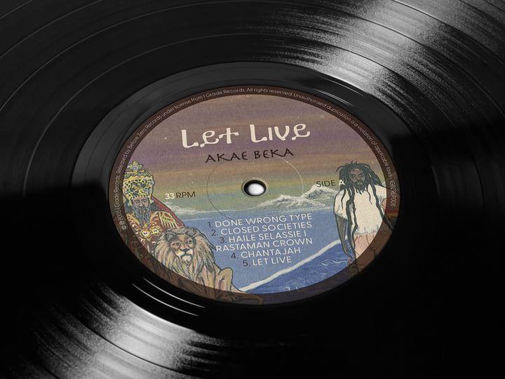 LET LIVE LP | Akae Beka, I Grade Records | I-Roots Records