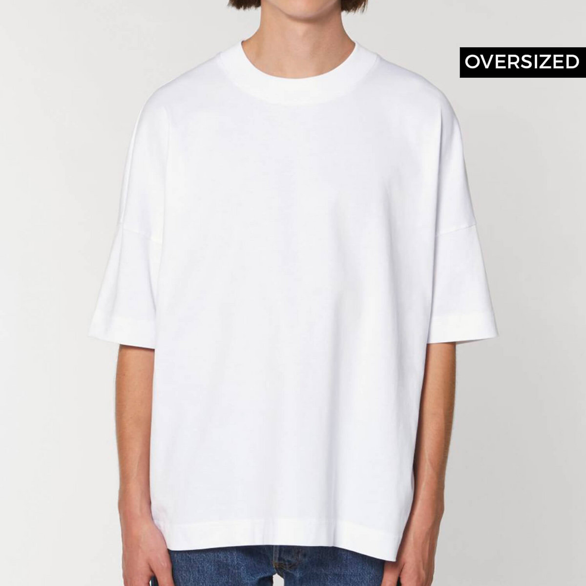 UNISEX GOD SAVE THE RAVE T-SHIRT WHITE OVERSIZED | Soul Button