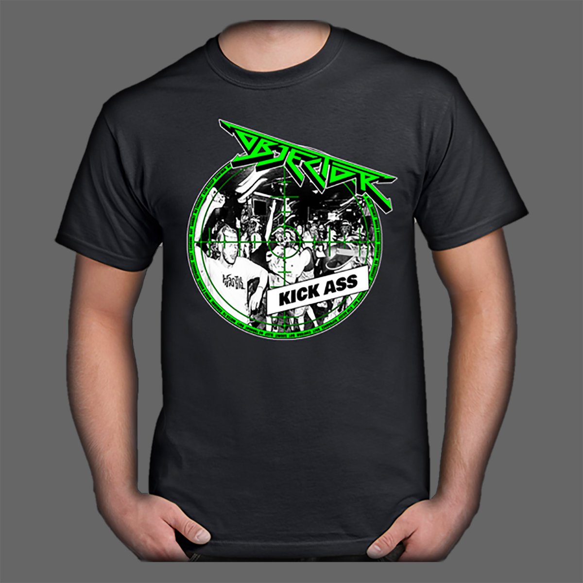 KICK-ASS ブラック Tシャツ Amazon.com: Kick-Ass Graffiti Men