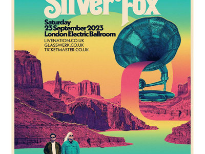 Signed Electric Ballroom Poster A2 | Young Gun Silver Fox