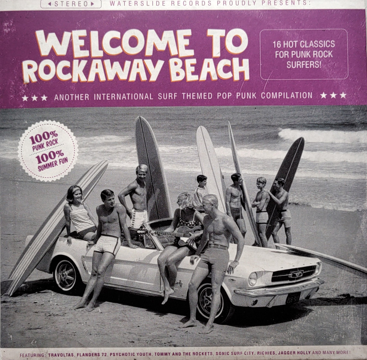 Welcome to Rockaway Beach compilation (Japanese CD version with