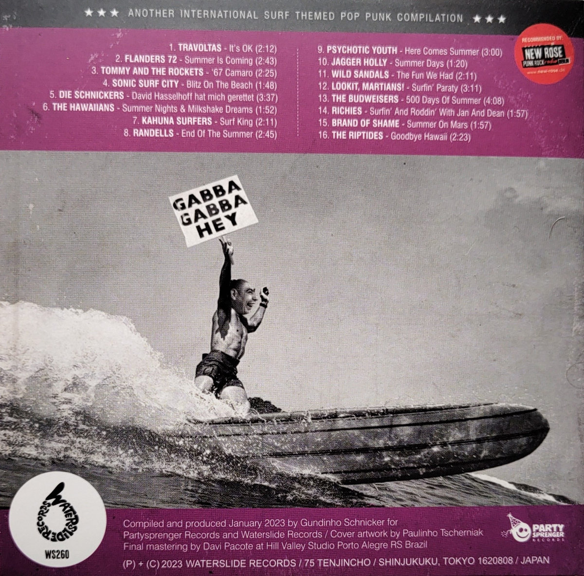 Welcome to Rockaway Beach compilation (Japanese CD version with